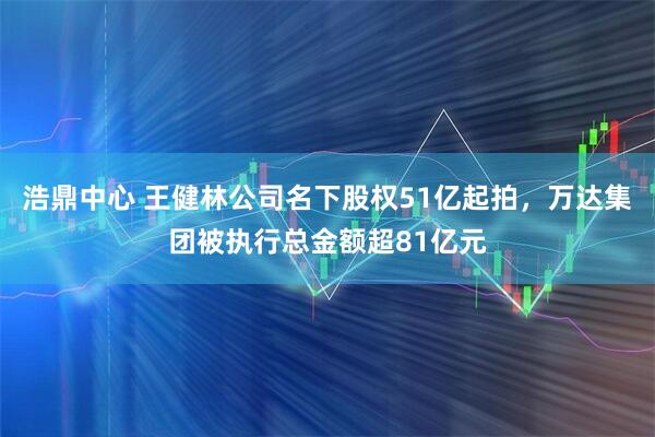 浩鼎中心 王健林公司名下股权51亿起拍，万达集团被执行总金额超81亿元